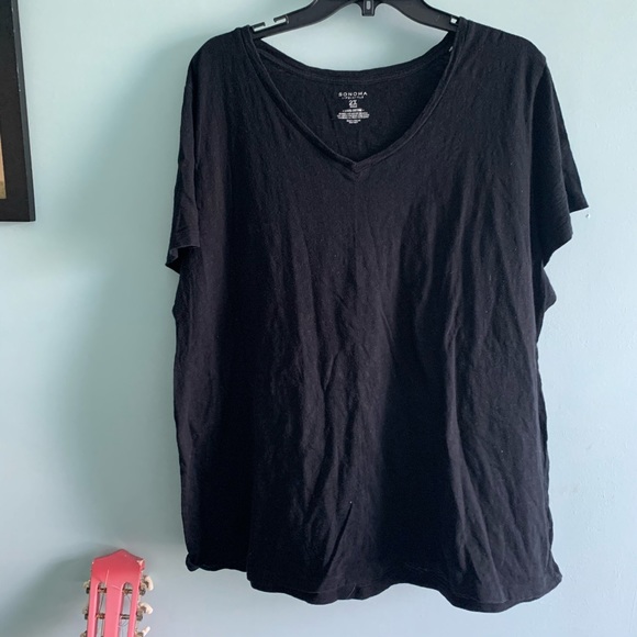 Sonoma Tops - 3/$15! Black Sonoma vneck